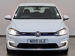 Used 2019 Volkswagen E-Golf White - Interior and Exterior details 2