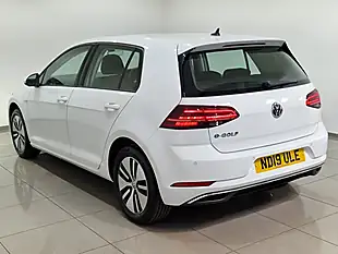 Used 2019 Volkswagen E-Golf White - Interior and Exterior details 4
