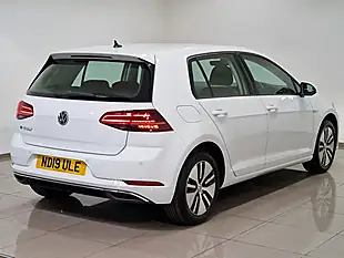 Used 2019 Volkswagen E-Golf White - Interior and Exterior details 6