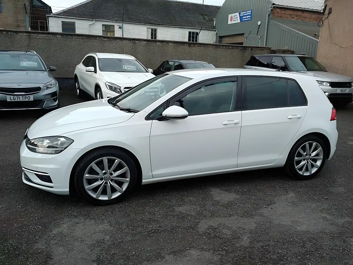Used 2019 Volkswagen Golf GT White - Interior and Exterior details 2