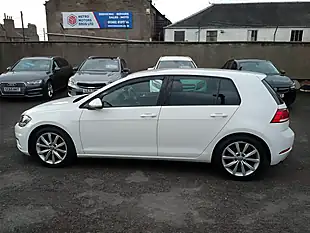 Used 2019 Volkswagen Golf GT White - Interior and Exterior details 3