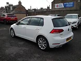 Used 2019 Volkswagen Golf GT White - Interior and Exterior details 4