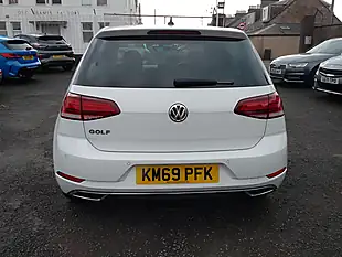 Used 2019 Volkswagen Golf GT White - Interior and Exterior details 5