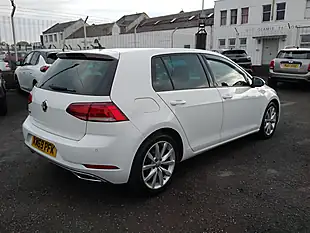 Used 2019 Volkswagen Golf GT White - Interior and Exterior details 6