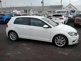 Used 2019 Volkswagen Golf GT White - Interior and Exterior details 8