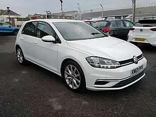 Used 2019 Volkswagen Golf GT White - Interior and Exterior details 9