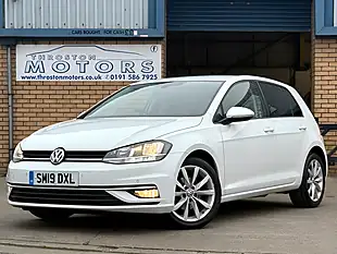 Used 2019 Volkswagen Golf GT White - Interior and Exterior details 2