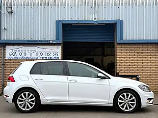 Used 2019 Volkswagen Golf GT White - Interior and Exterior details 6