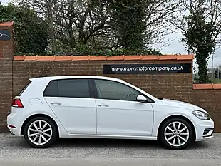 Used 2019 Volkswagen Golf GT White - Interior and Exterior details 3