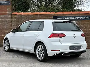 Used 2019 Volkswagen Golf GT White - Interior and Exterior details 6