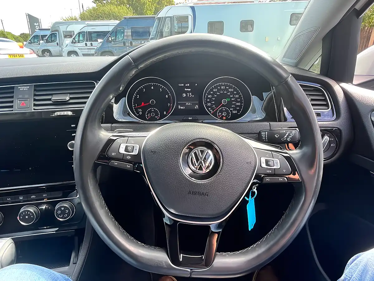 Used 2019 Volkswagen Golf GT White - Interior and Exterior details 13