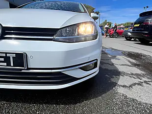 Used 2019 Volkswagen Golf GT White - Interior and Exterior details 9