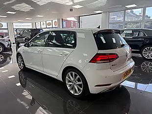 Used 2019 Volkswagen Golf GT White - Interior and Exterior details 11