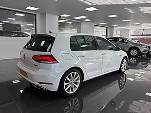 Used 2019 Volkswagen Golf GT White - Interior and Exterior details 2