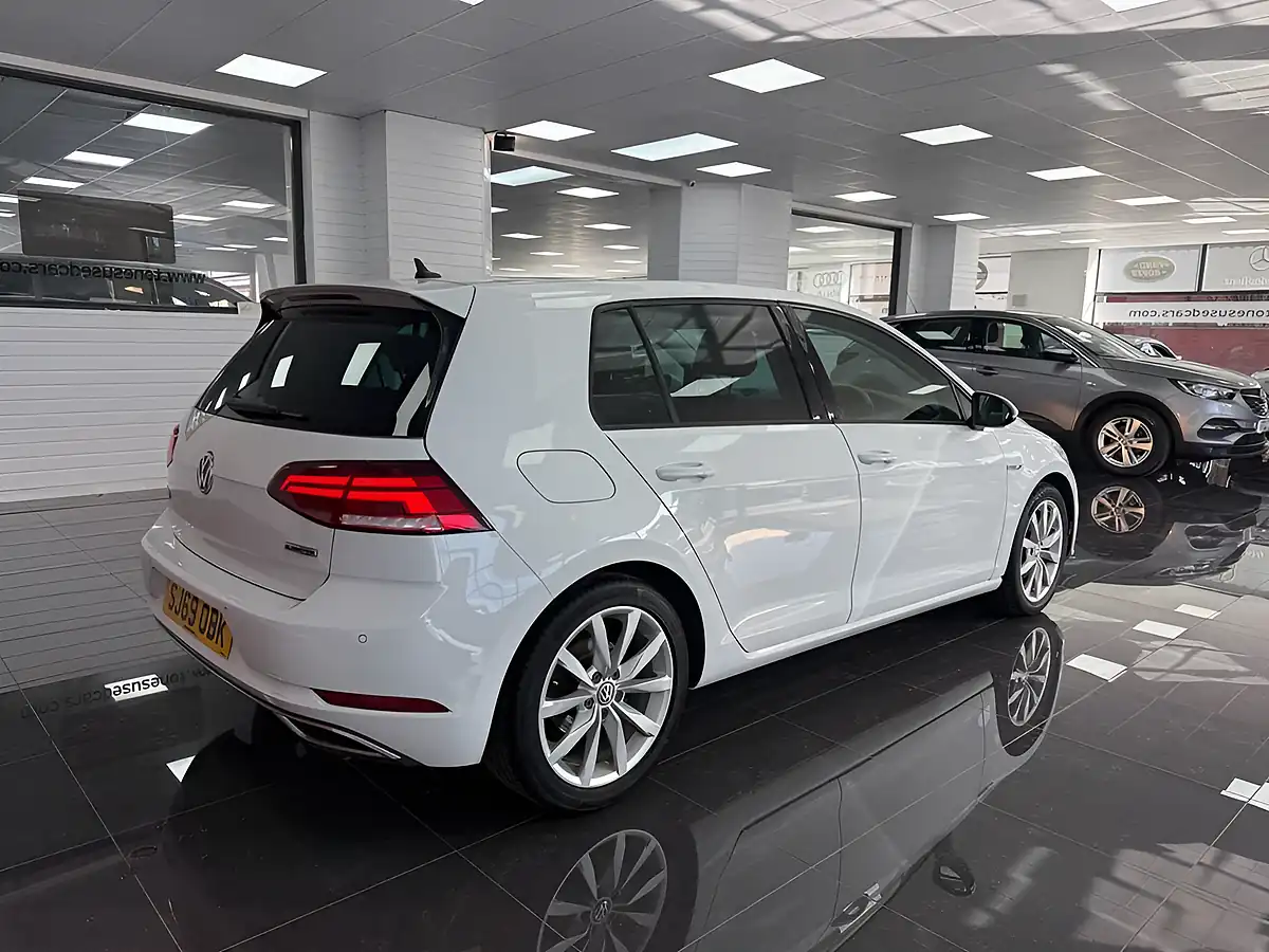 Used 2019 Volkswagen Golf GT White - Interior and Exterior details 2