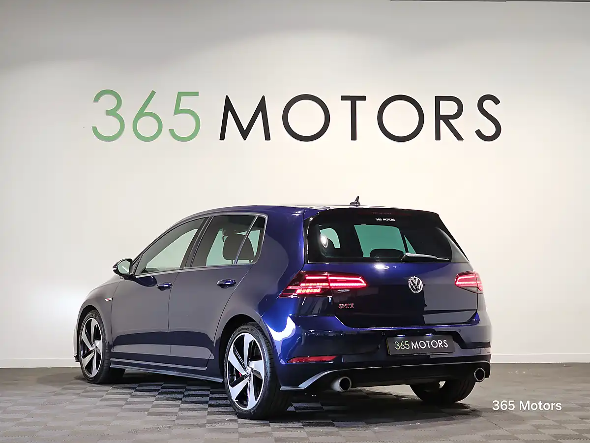 Used 2019 Volkswagen Golf GTI Performance Atlantic Blue - Interior and Exterior details 3