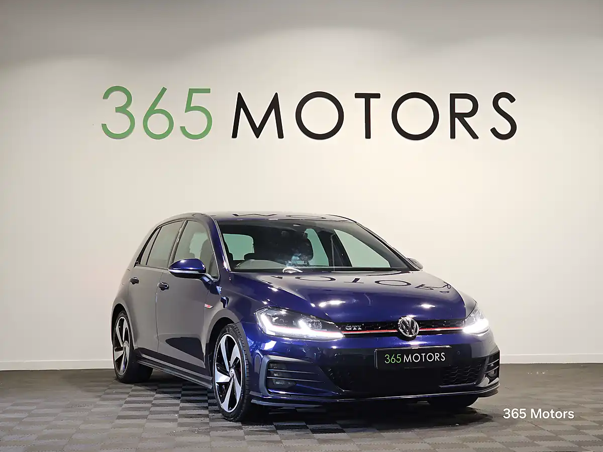 Used 2019 Volkswagen Golf GTI Performance Atlantic Blue - Interior and Exterior details 5
