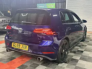 Used 2019 Volkswagen Golf GTI Performance Blue - Interior and Exterior details 11