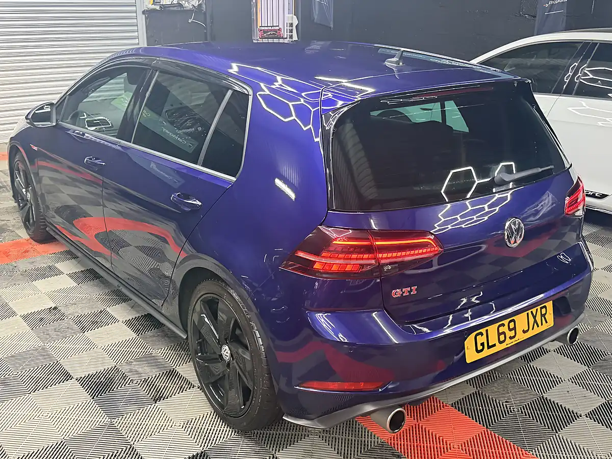 Used 2019 Volkswagen Golf GTI Performance Blue - Interior and Exterior details 13
