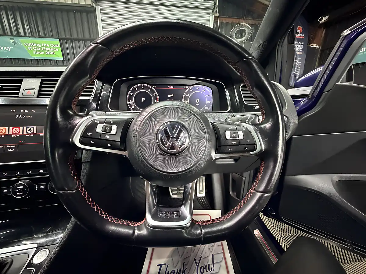 Used 2019 Volkswagen Golf GTI Performance Blue - Interior and Exterior details 17