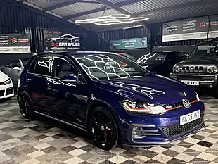 Used 2019 Volkswagen Golf GTI Performance Blue - Interior and Exterior details 4