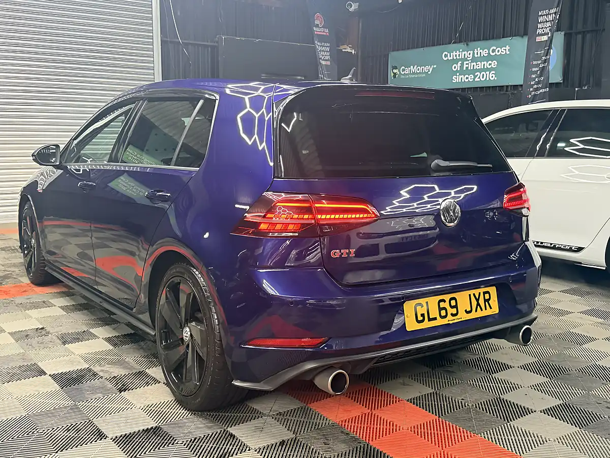 Used 2019 Volkswagen Golf GTI Performance Blue - Interior and Exterior details 7