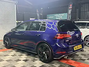 Used 2019 Volkswagen Golf GTI Performance Blue - Interior and Exterior details 8