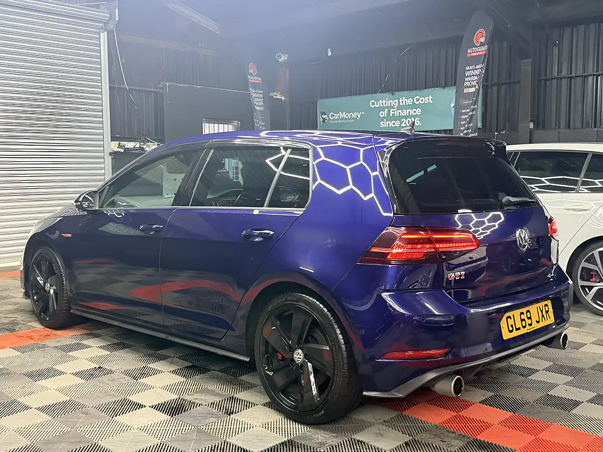 Used 2019 Volkswagen Golf GTI Performance Blue - Interior and Exterior details 8