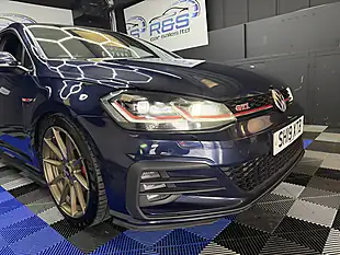 Used 2019 Volkswagen Golf GTI Performance Blue - Interior and Exterior details 11