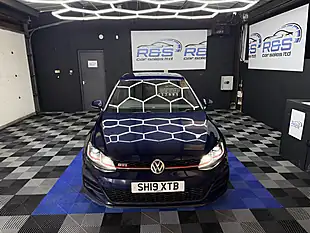 Used 2019 Volkswagen Golf GTI Performance Blue - Interior and Exterior details 4