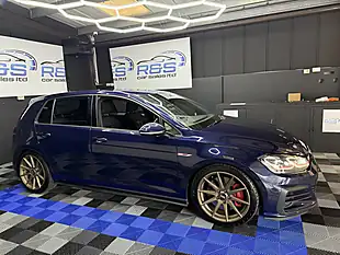 Used 2019 Volkswagen Golf GTI Performance Blue - Interior and Exterior details 8