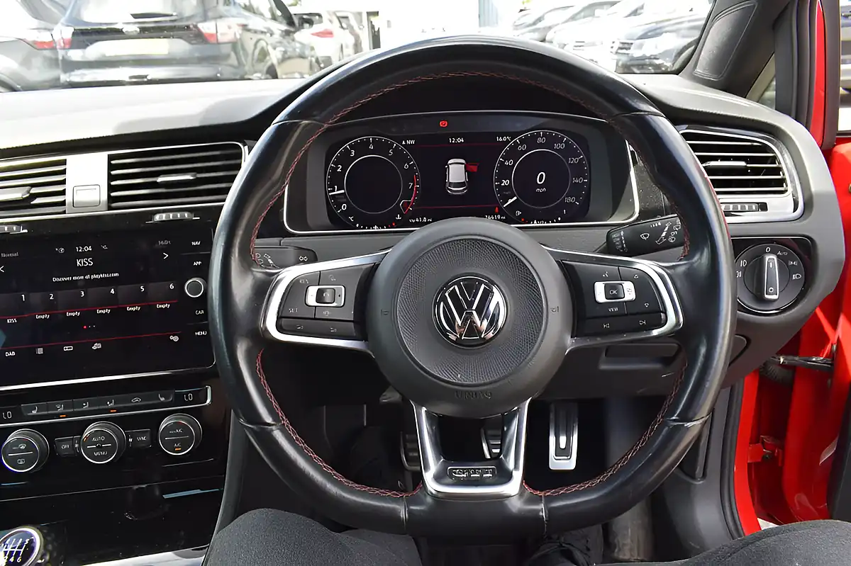 Used 2019 Volkswagen Golf GTI Performance Red - Interior and Exterior details 8
