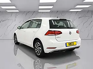 Used 2019 Volkswagen Golf Match Edition White - Interior and Exterior details 3