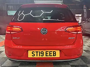 Used 2019 Volkswagen Golf Match Red - Interior and Exterior details 5