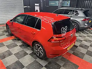 Used 2019 Volkswagen Golf Match Red - Interior and Exterior details 7