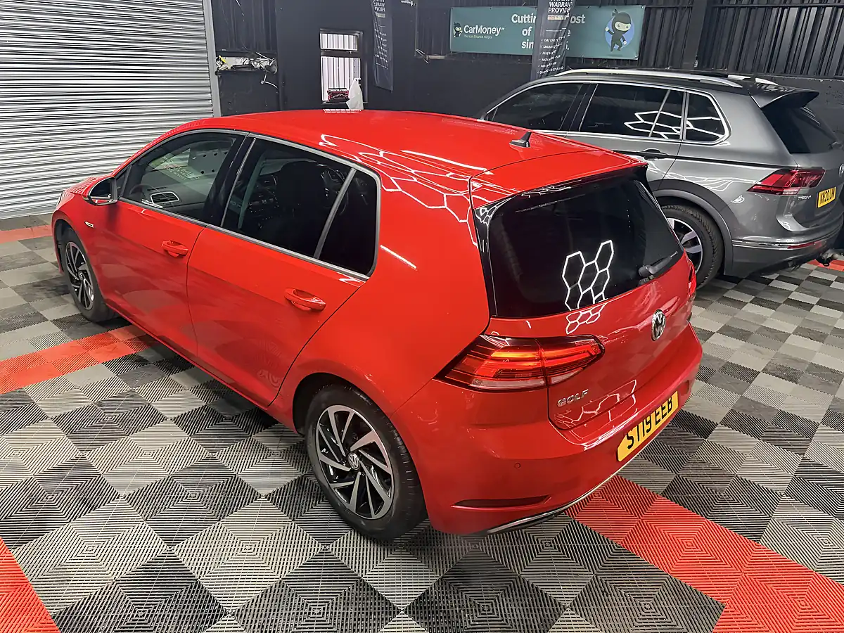 Used 2019 Volkswagen Golf Match Red - Interior and Exterior details 7