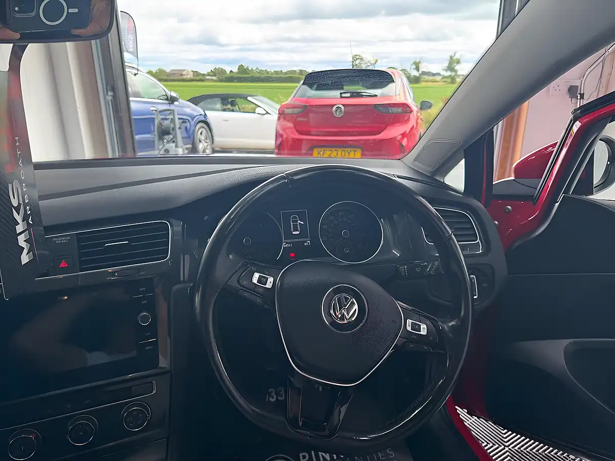 Used 2019 Volkswagen Golf Match Red - Interior and Exterior details 19