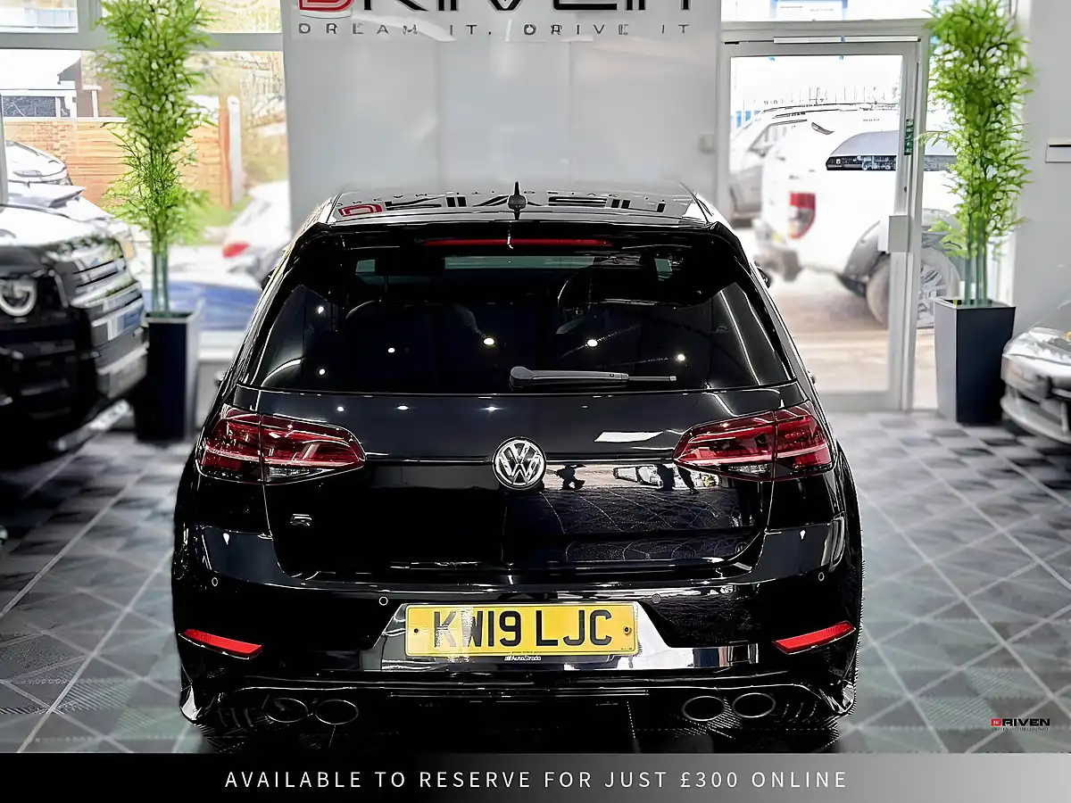 Used 2019 Volkswagen Golf R Black - Interior and Exterior details 11