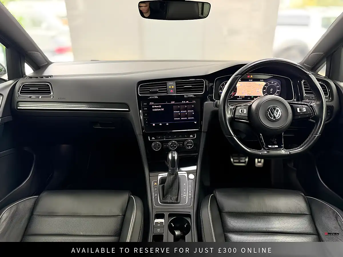 Used 2019 Volkswagen Golf R Black - Interior and Exterior details 13