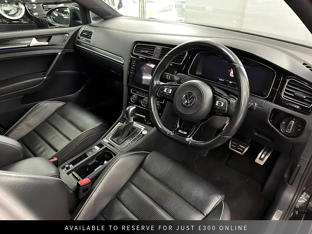 Used 2019 Volkswagen Golf R Black - Interior and Exterior details 16