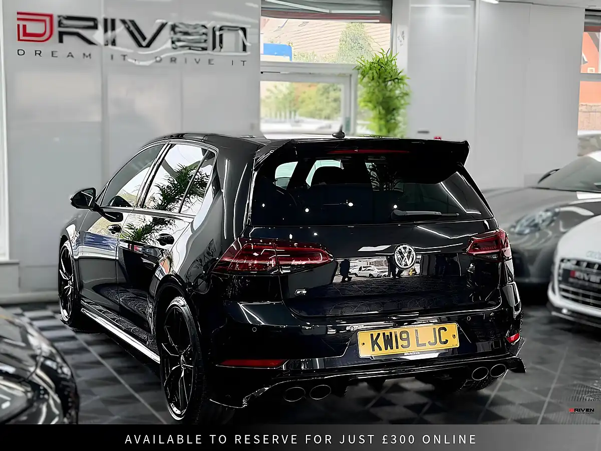 Used 2019 Volkswagen Golf R Black - Interior and Exterior details 6