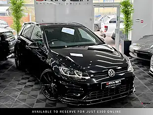 Used 2019 Volkswagen Golf R Black - Interior and Exterior details 9