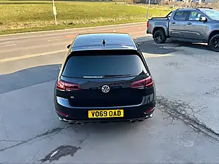 Used 2019 Volkswagen Golf R Black - Interior and Exterior details 10