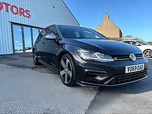 Used 2019 Volkswagen Golf R Black - Interior and Exterior details 3