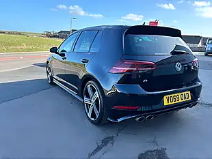 Used 2019 Volkswagen Golf R Black - Interior and Exterior details 5