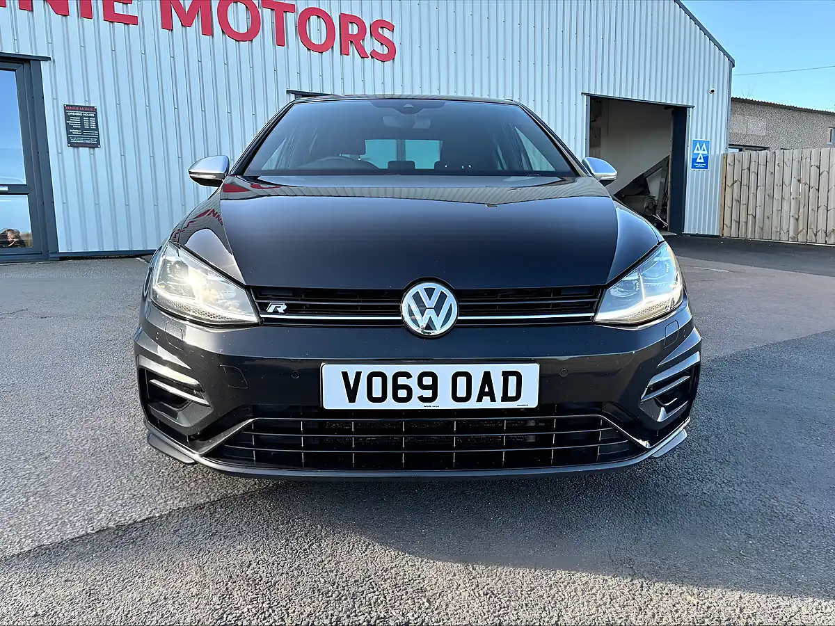 Used 2019 Volkswagen Golf R Black - Interior and Exterior details 6