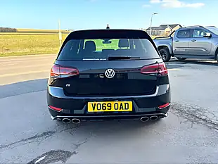 Used 2019 Volkswagen Golf R Black - Interior and Exterior details 9