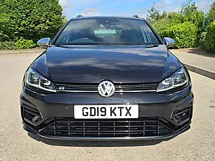Used 2019 Volkswagen Golf R Black - Interior and Exterior details 10