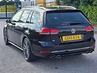 Used 2019 Volkswagen Golf R Black - Interior and Exterior details 13
