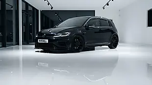 Used 2019 Volkswagen Golf R Black - Interior and Exterior details 11